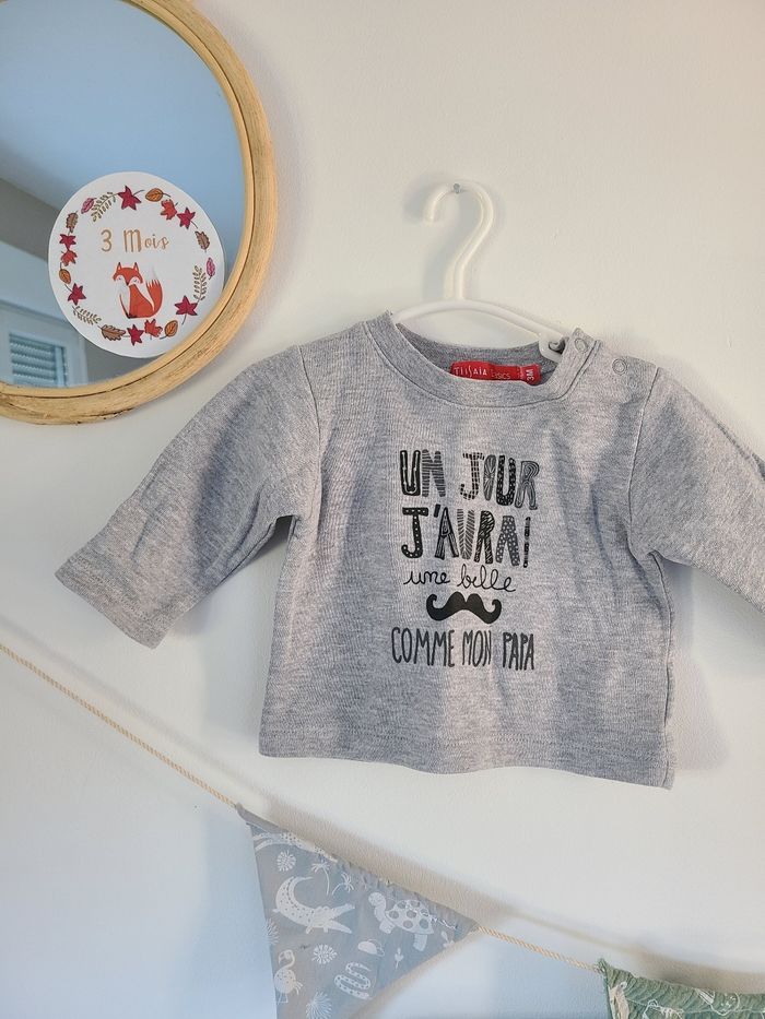 Lot pull taille 3 mois - photo numéro 6