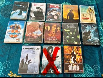 Lot DVD - Dispo à l’unité 