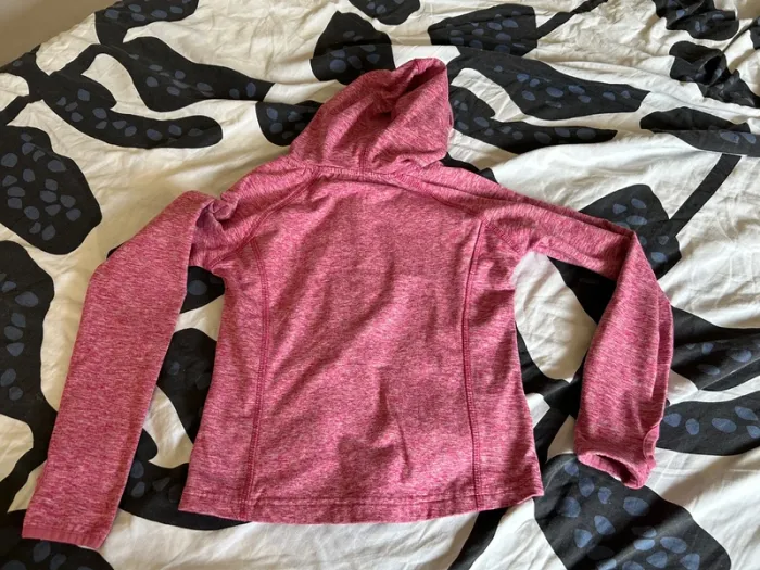 Veste rose éclair / zip à capuche 7 ans / 8 ans Young dimension - photo numéro 4