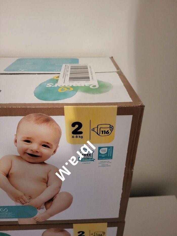 Couches pampers taille 2 - photo numéro 2