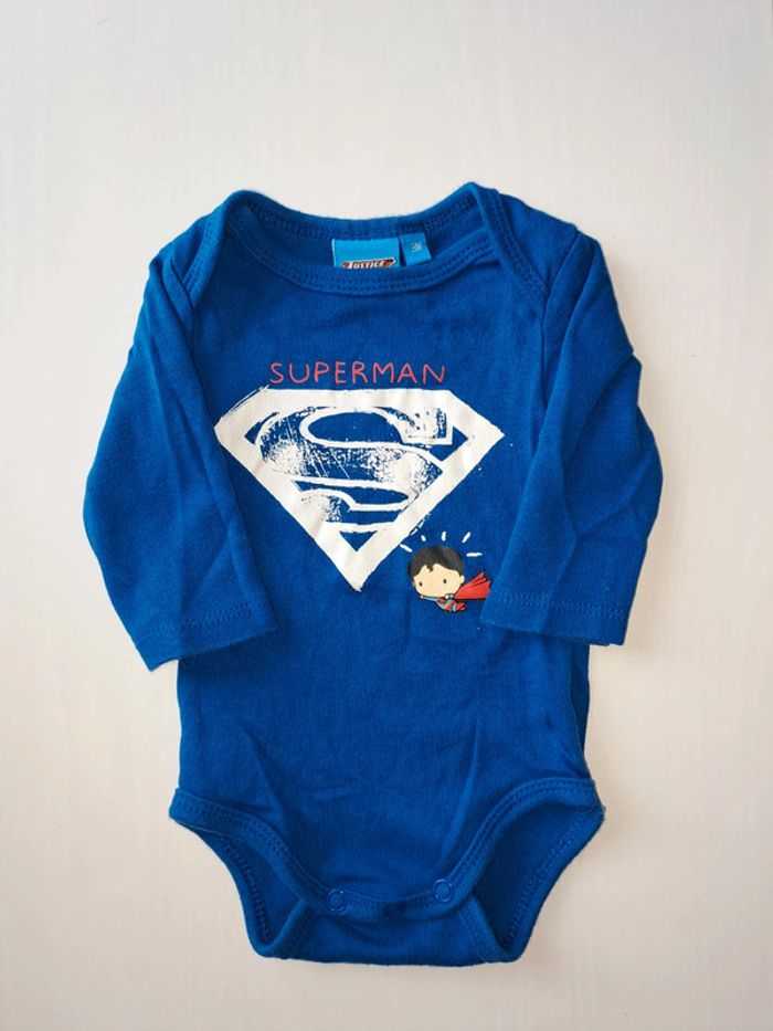 Body superman bébé garçon 3 mois
