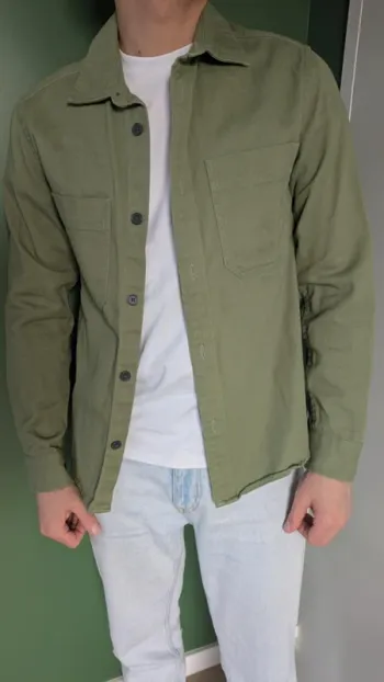Veste / surchemise H&M – Vert kaki