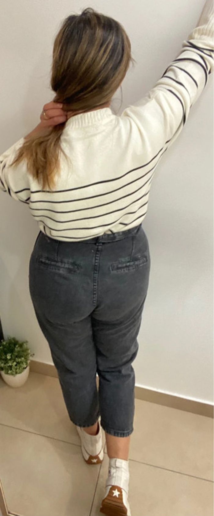 Pull Marinière Taille M-L - photo numéro 8