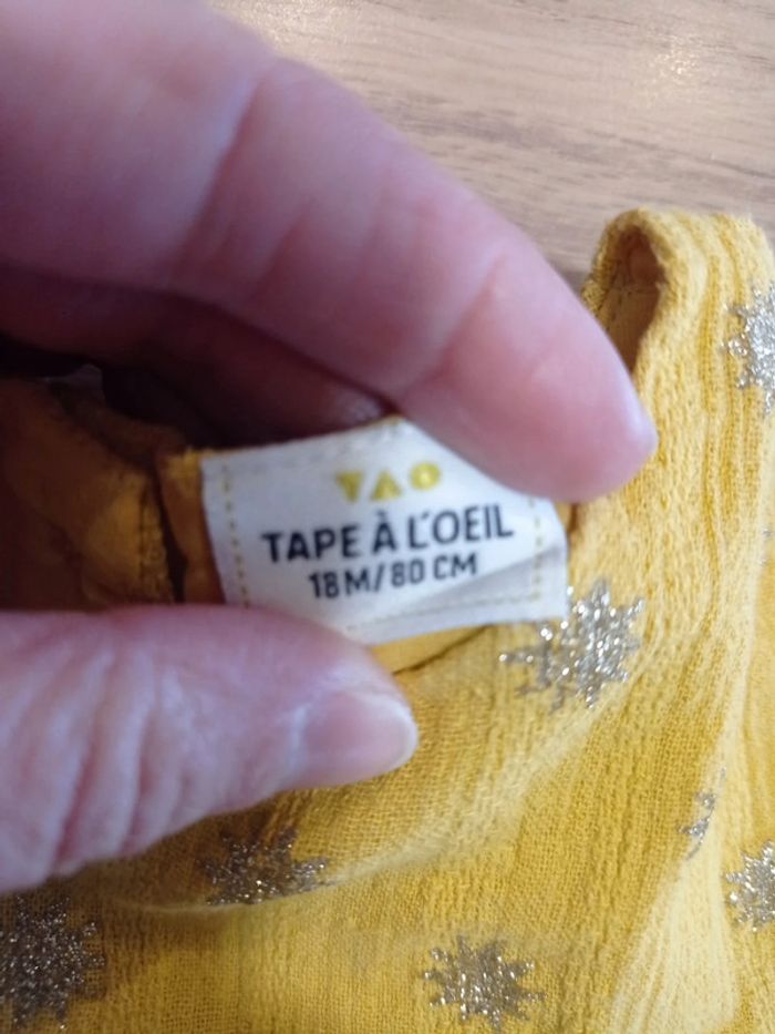 Lot 2 blouses été 18 mois - photo numéro 6