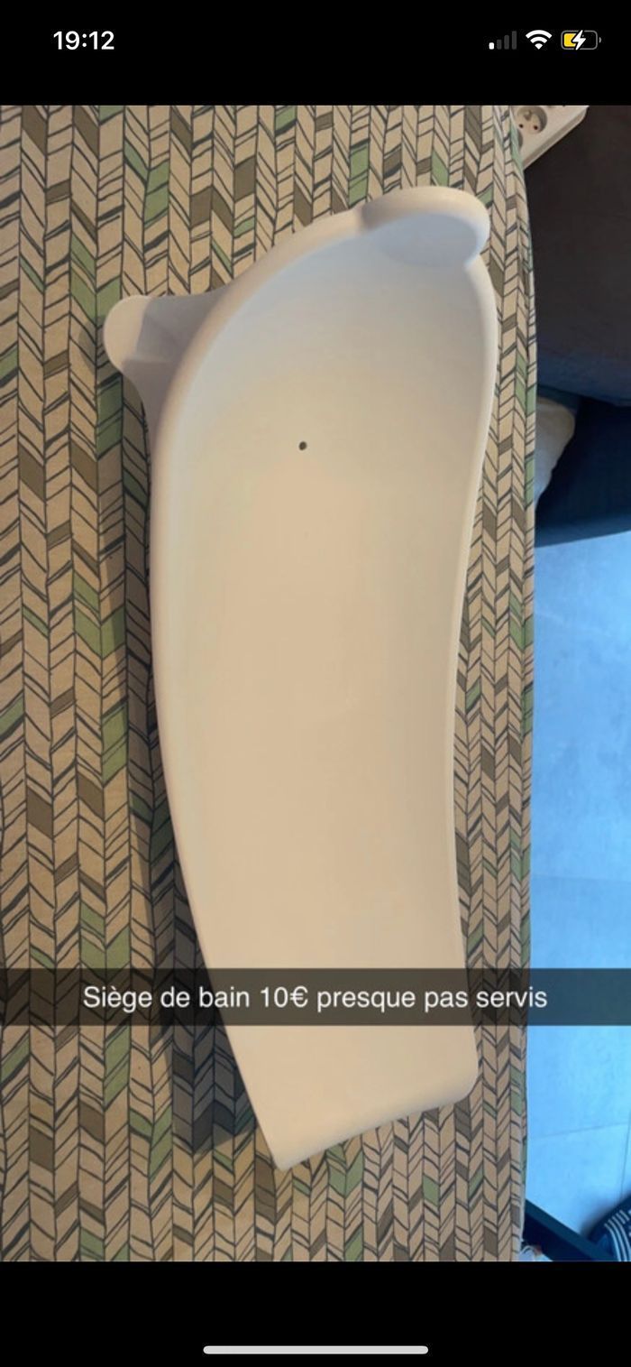Siège de bain bébé