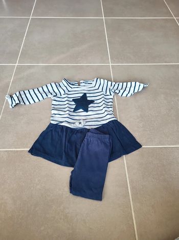 Ensemble tunique leggings 18 mois