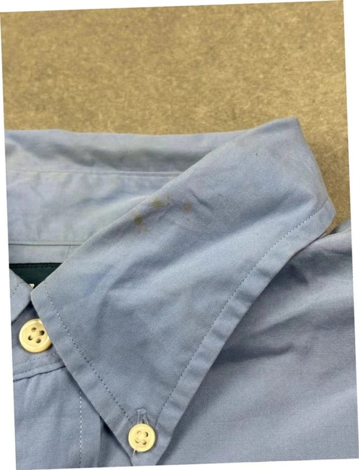 Chemise shirt Ralph Lauren bleu clair old money taille L - photo numéro 6