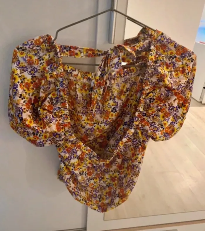 🌸 Top fleuri Cache Cache – Taille 38 – Neuf - photo numéro 7