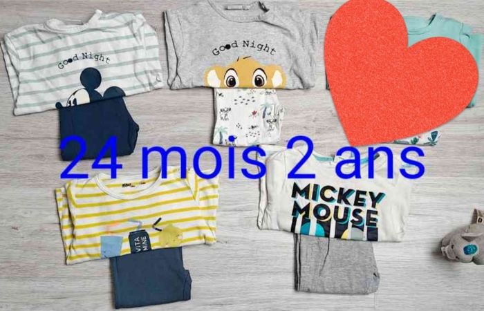 Lot de 4 pyjamas 2 ans Gémo Disney - photo numéro 6