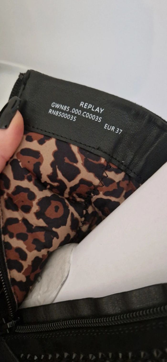 Bottines Replay pointure 37 neuf avec étiquette - photo numéro 18