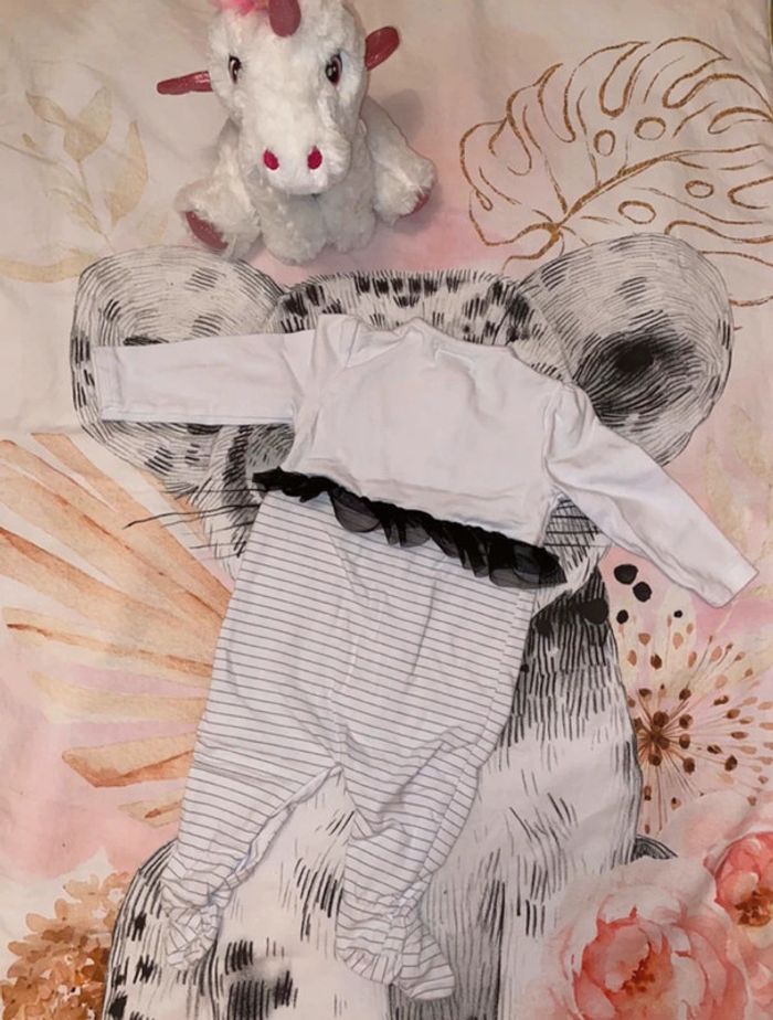 Pyjama coton, 6 mois, Mes petits cailloux. - photo numéro 3