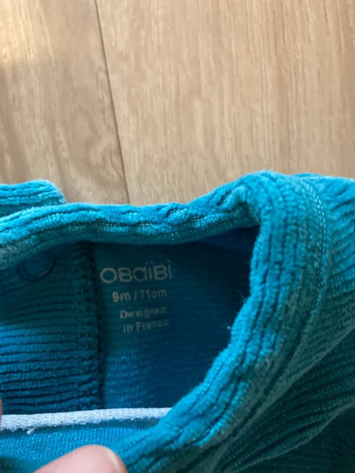 Pyjama velours Obaibi - photo numéro 3