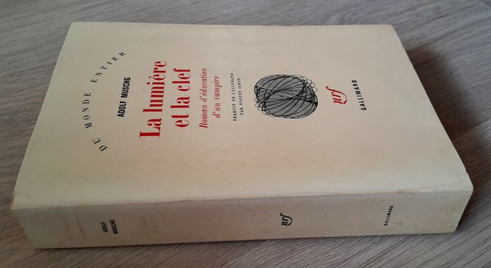 Adolf Muschg - La lumière et la clef roman d'éducation d'un vampire - photo numéro 2