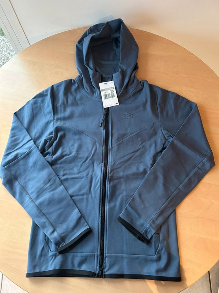 Veste Nike Tech Bleu - Taille XS - photo numéro 2