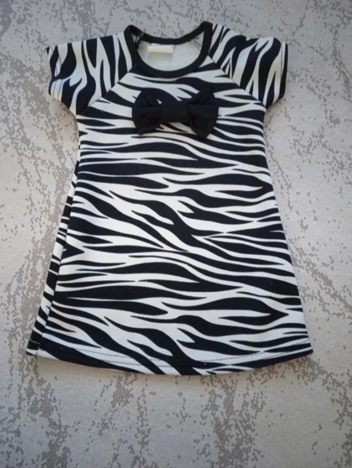 Robe zébré