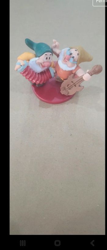 Nains audioconte Magique Altaya disney deagostini livre et figurine audio conte compte