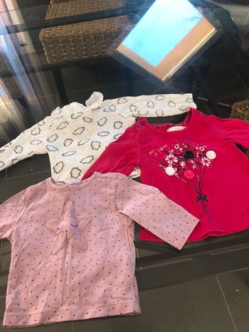 Lot t-shirt 3 mois