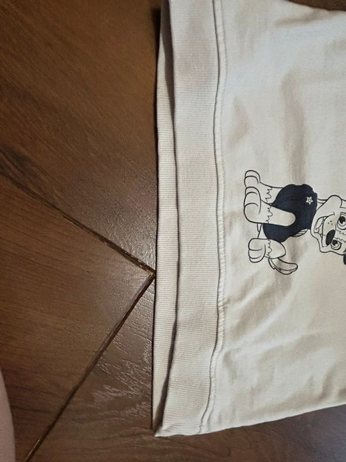Sweat en coton pat patrouille Chase blanc cassé Paw Patrol Kiabi 6 ans - photo numéro 7