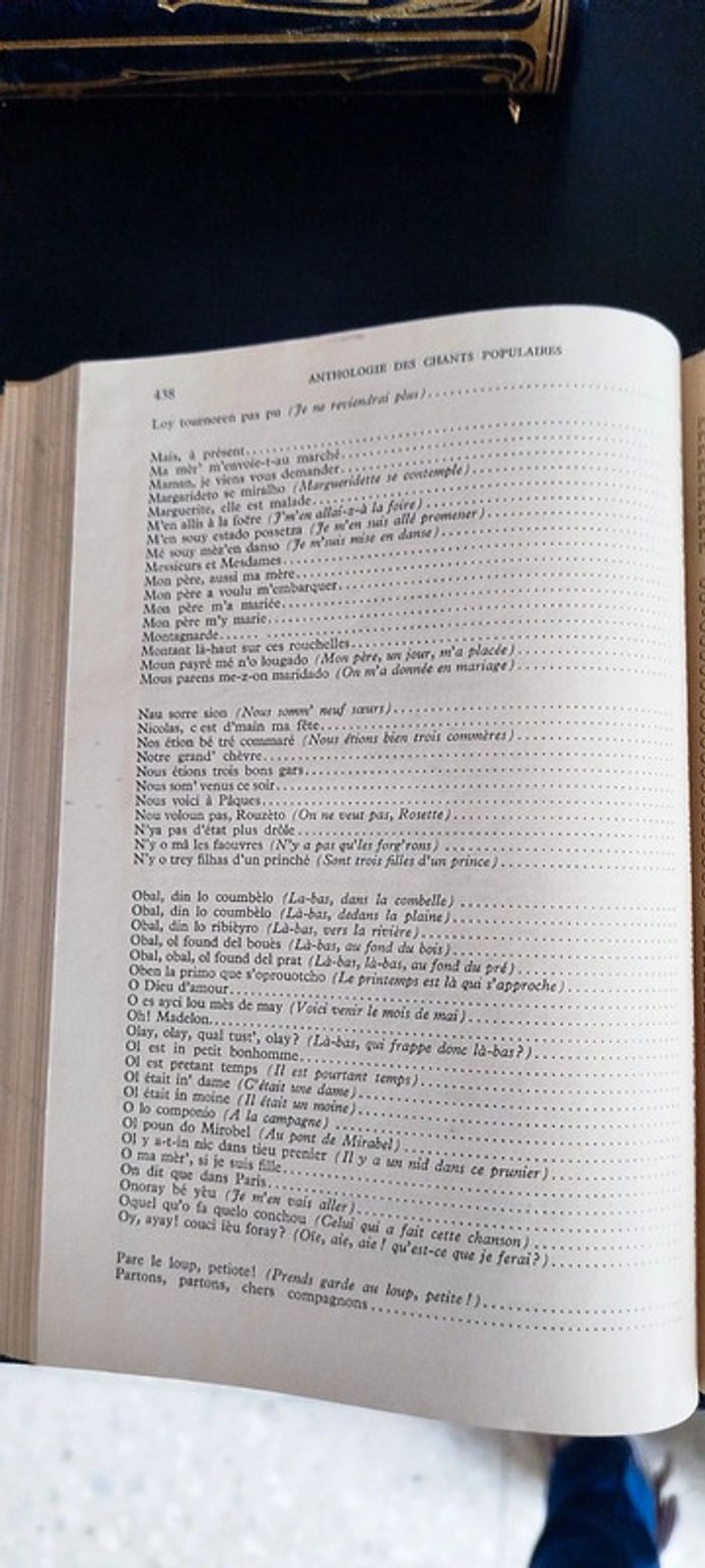 Anthologie des chants populaires français 1951 tome 2 - photo numéro 6