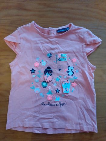 Tee shirt fille 4 ans Sergent Major