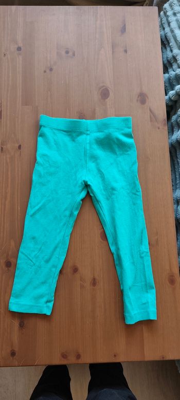 Legging turquoise Kiabi taille 6 ans