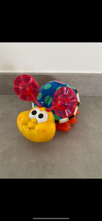 Escargot lumineux et roulant