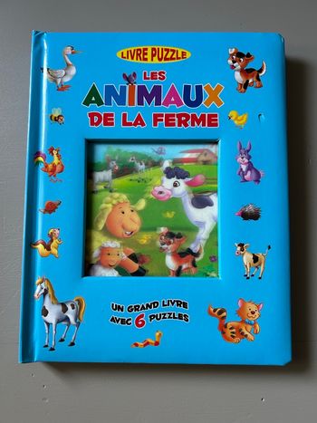 Livre enfant 6 puzzles