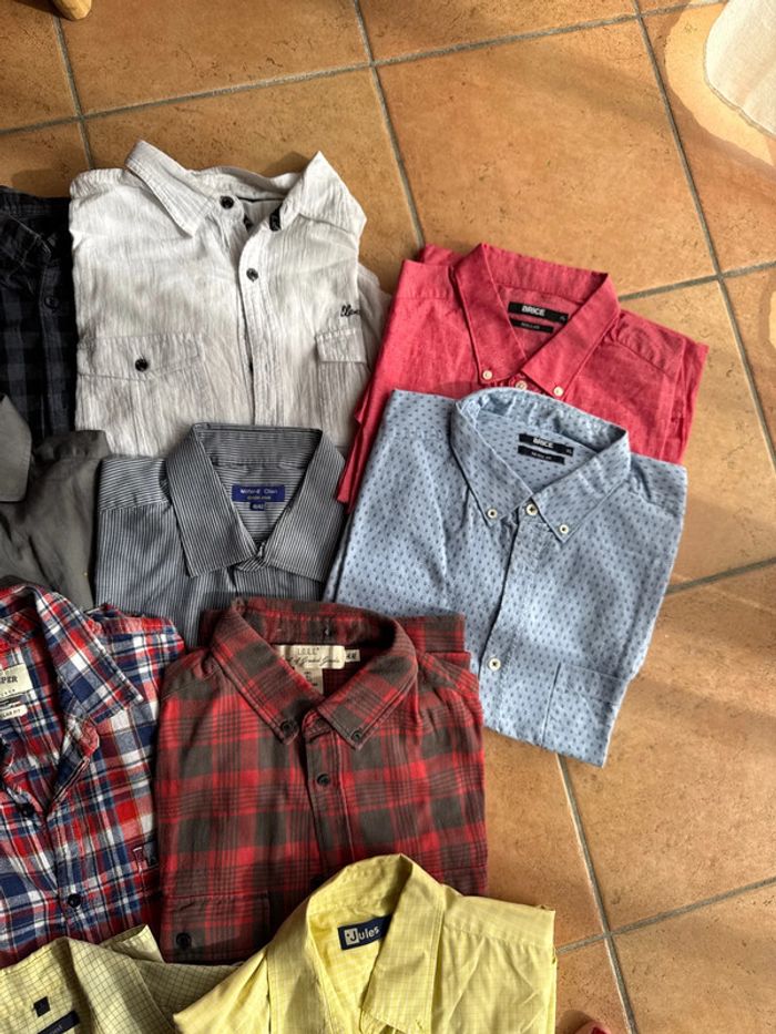 Lot revendeur de 20 chemises homme - photo numéro 4