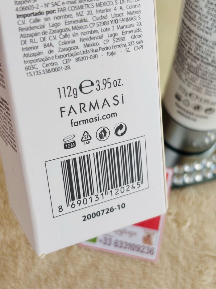 Pasta Dental Blanqueadora Farmasi - photo numéro 3