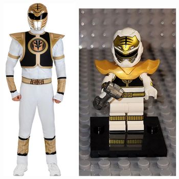 Minifigure / Figurine  🗡 Power Rangers 🗡 Ranger Blanc