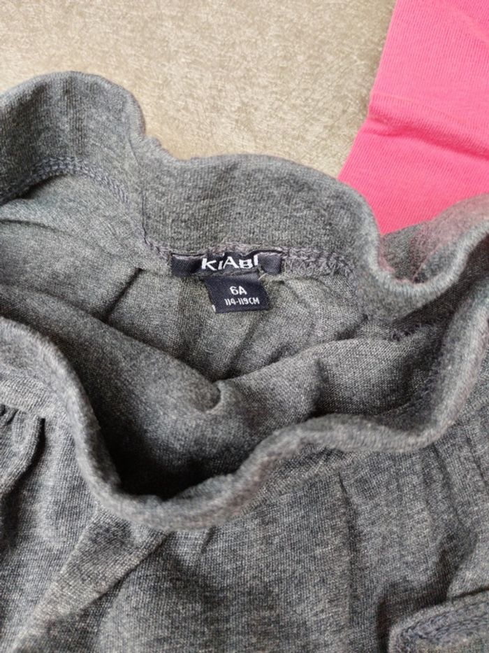 Legging 3/4 et jupe 6 ans fille - photo numéro 3