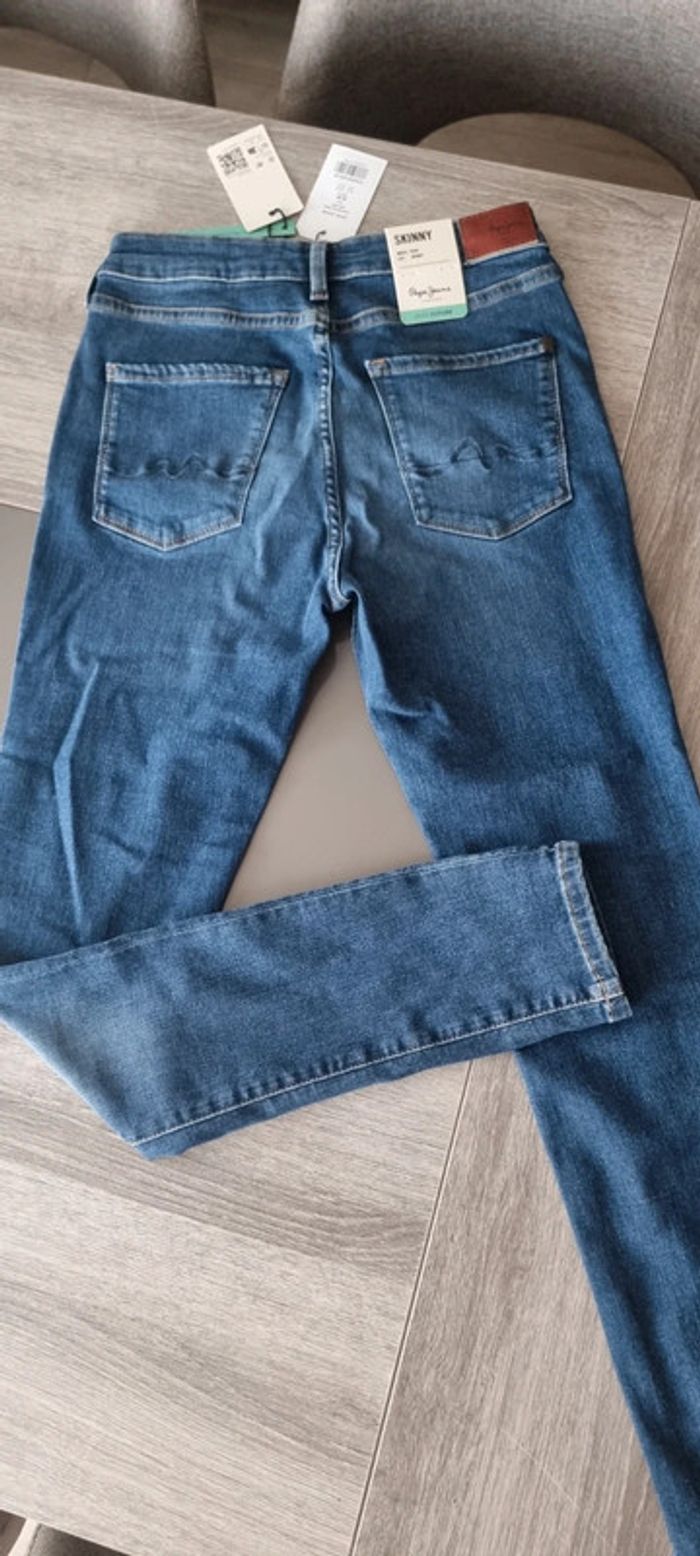 Jean Skinny Pepe Jeans - Taille Haute - photo numéro 3