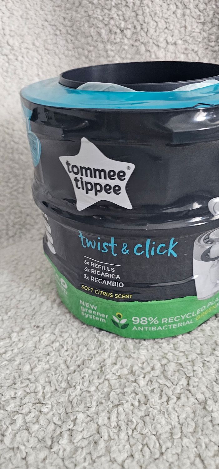 Pack de 3 recharges originales Twist & click Tommee Tippee neufs - photo numéro 2