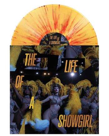 Taylor Swift The Life Of A Showgirl vinyle jaune orange