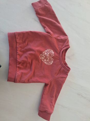 👧 Sweat fille – Pat & Ripaton – 9 mois