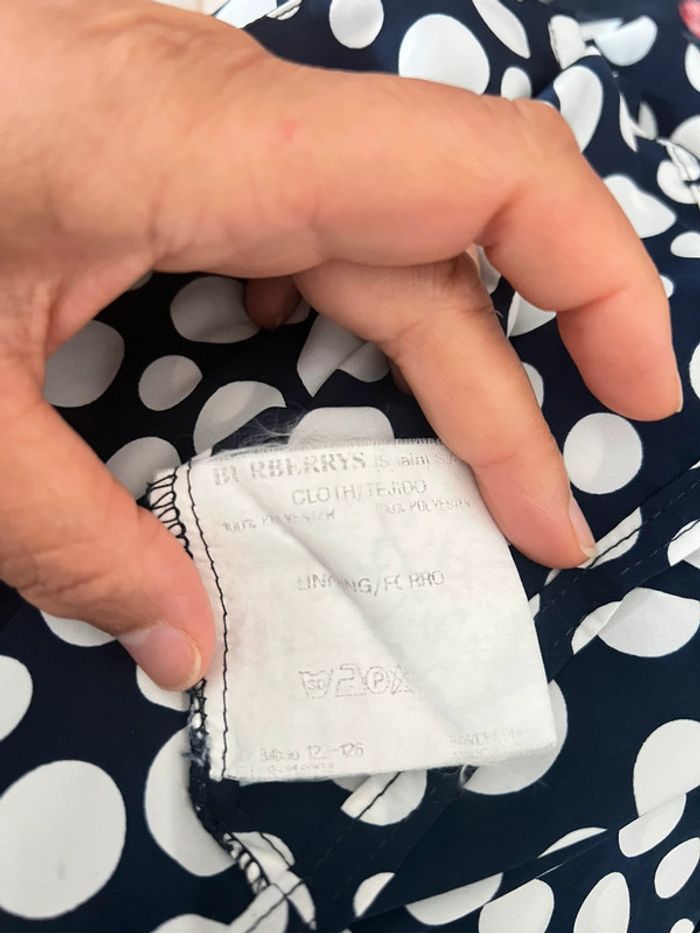 Chemise Rétro Imprimée Pois Taille 46 Burberrys - photo numéro 14