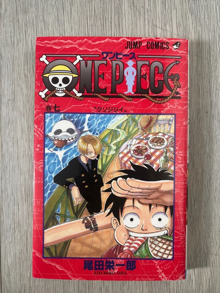 One piece volume 7 japonais