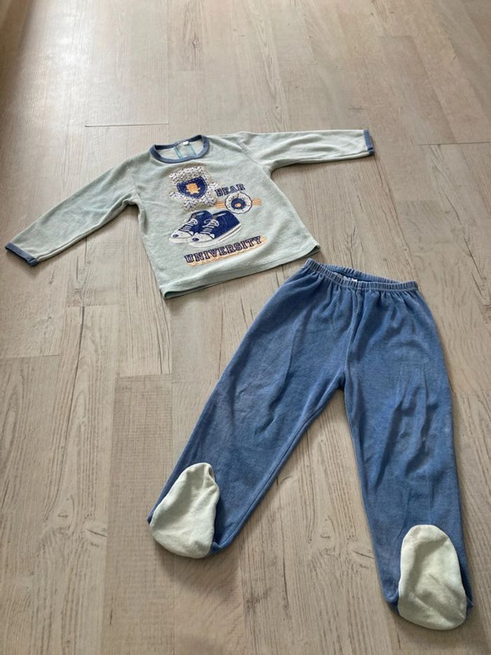 Pyjama 2P bleu 36 mois