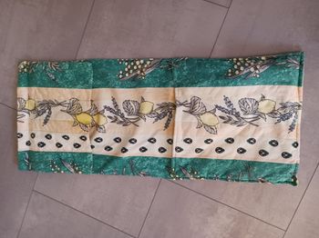 sac à pain ou autre motif provencal 2 grandes poches fait par une couturière