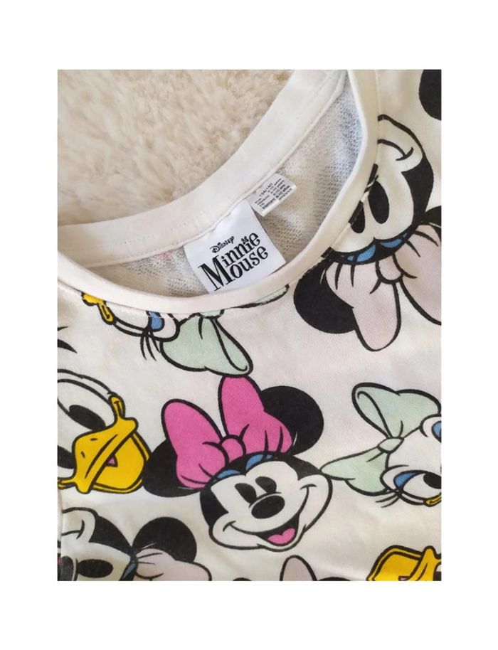 Robe sweat Minnie Mouse avec jupe plissée en tulle 8-10 ans 134/150 cm - photo numéro 3