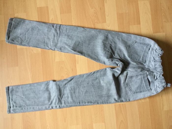Jeans gris clair Taille 12 ans - photo numéro 2