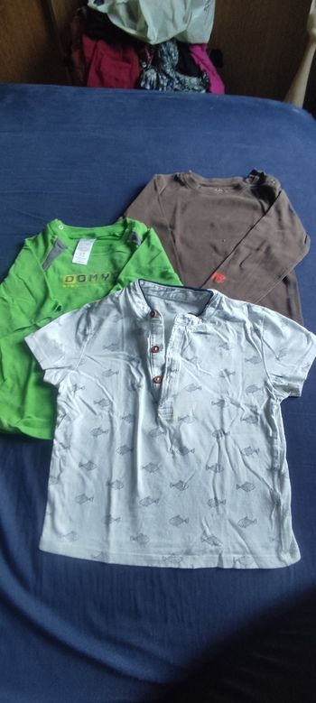Lot 3 tee shirt enfant 