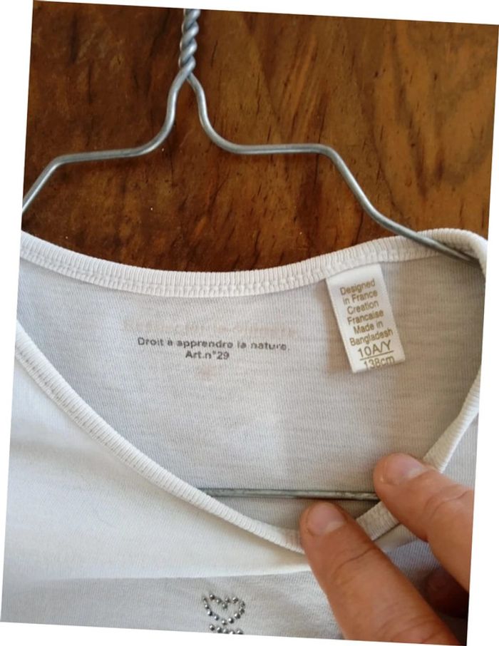 Haut fille taille 10 ans - photo numéro 3