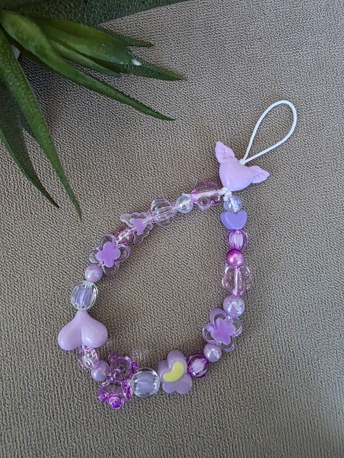 Lanière de telehone violet neuve