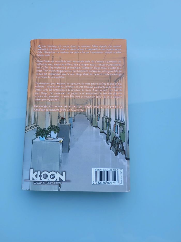 Manga A silent Voice, tomes 1 à 3 - photo numéro 4
