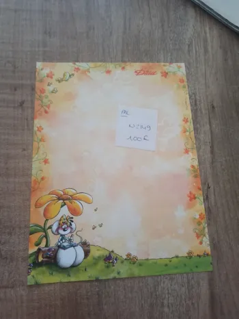 Papier à lettre Diddl 149 1,00€