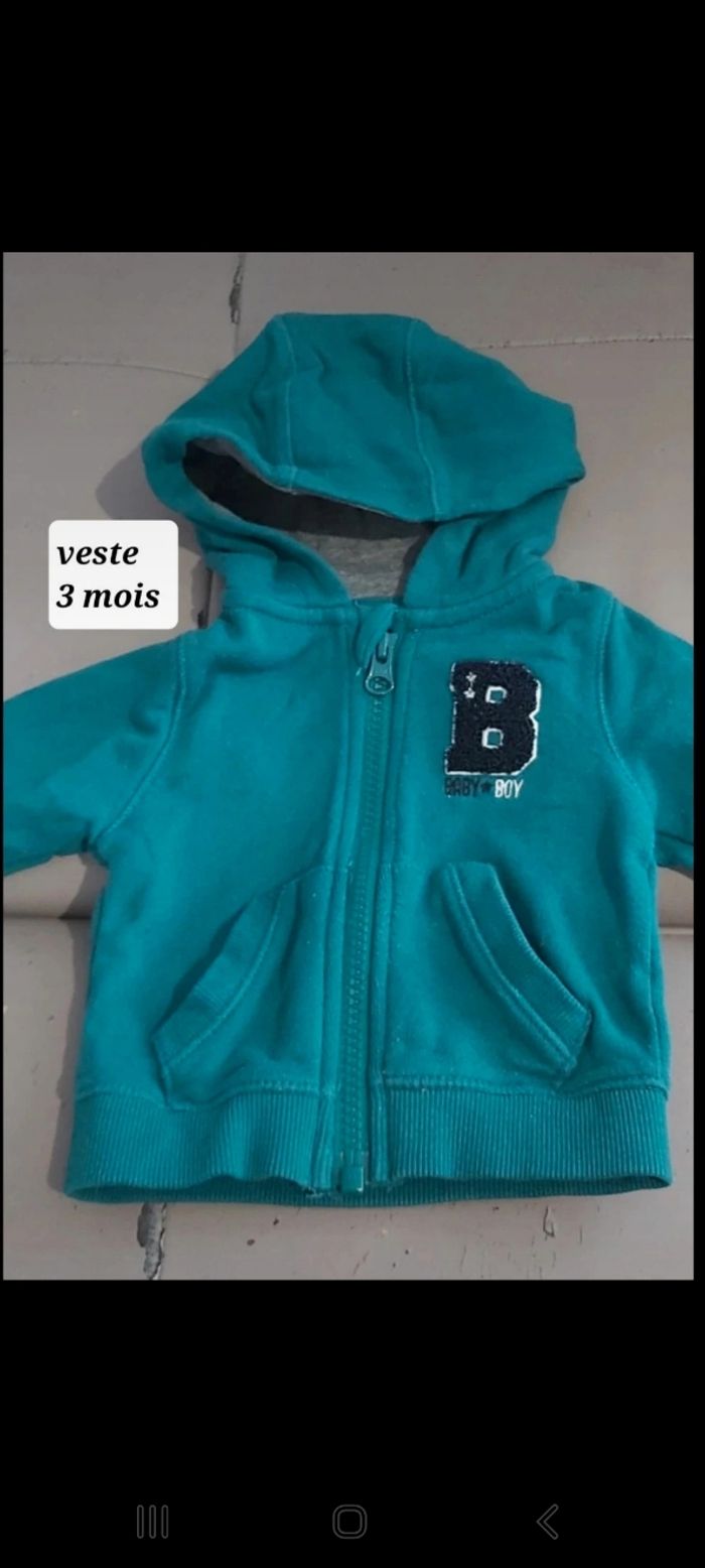 Veste 3 mois kiabi