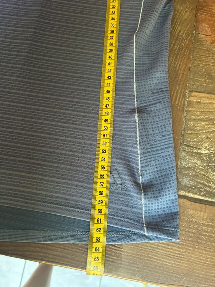 Débardeur de sport bleu adidas femme taille s - climachill - photo numéro 8
