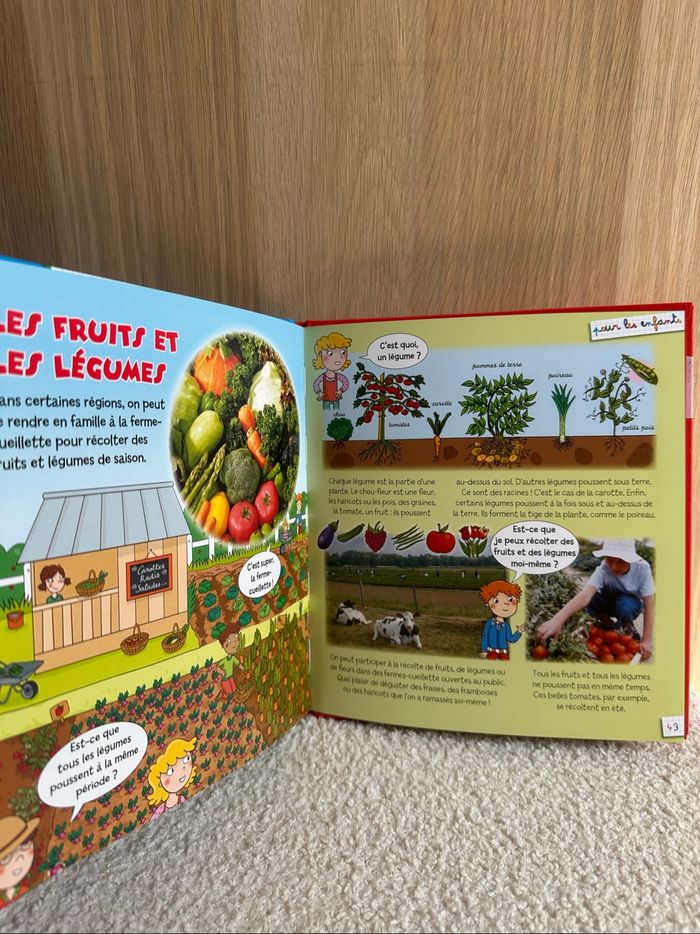 Livre pour les enfants la ferme - photo numéro 2