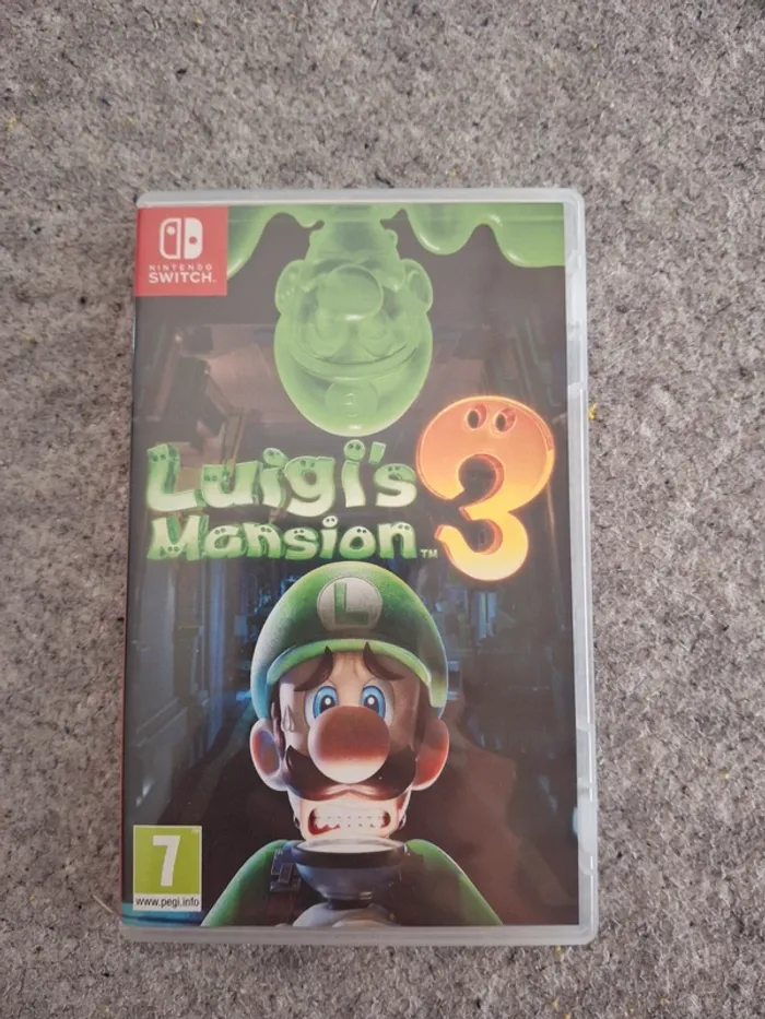 Jeu nintendo switch Luigi's Mansion 3